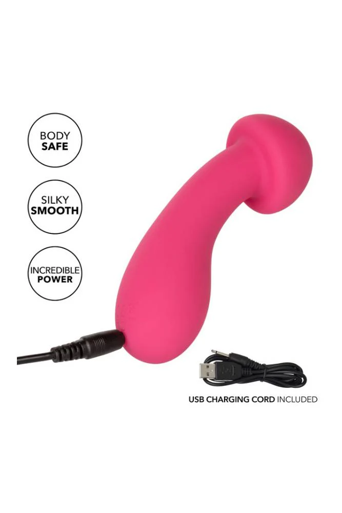 Cal Exotics - Liquid Silicone Pixies - Exciter Mini Mushroom Vibe - Pink - Image 2