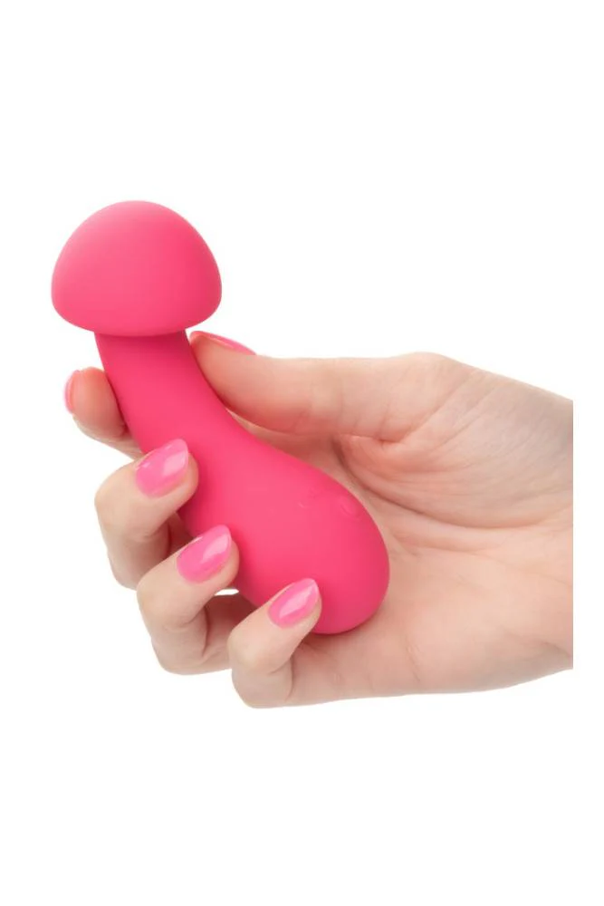 Cal Exotics - Liquid Silicone Pixies - Exciter Mini Mushroom Vibe - Pink - Image 3