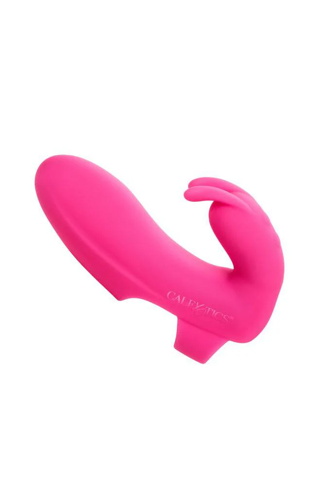 Cal Exotics - Mini Marvels - Silicone Marvelous Pleaser Finger Vibrator - Pink - Image 10