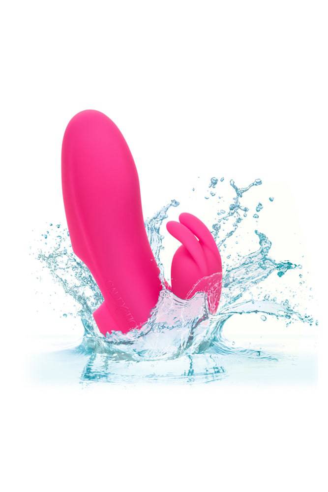 Cal Exotics - Mini Marvels - Silicone Marvelous Pleaser Finger Vibrator - Pink - Image 12