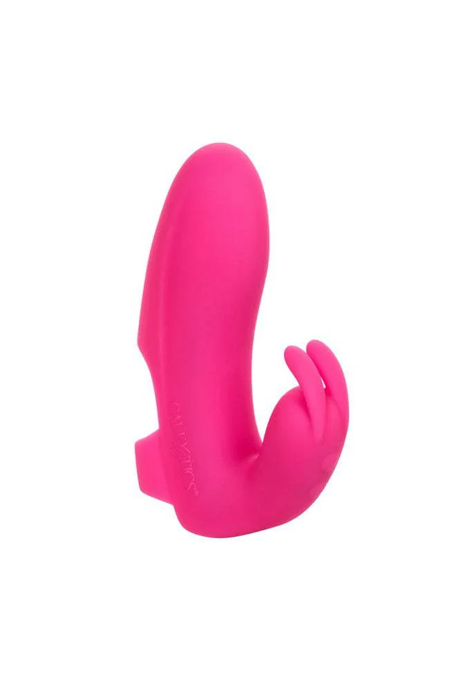 Cal Exotics - Mini Marvels - Silicone Marvelous Pleaser Finger Vibrator - Pink - Image 6