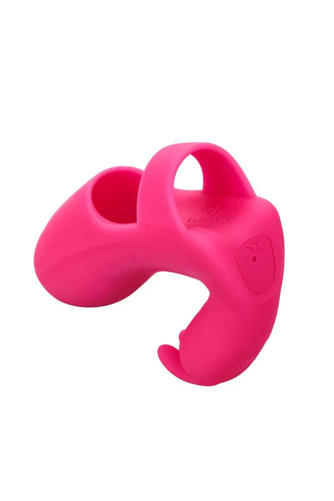 Cal Exotics - Mini Marvels - Silicone Marvelous Pleaser Finger Vibrator - Pink - Image 7