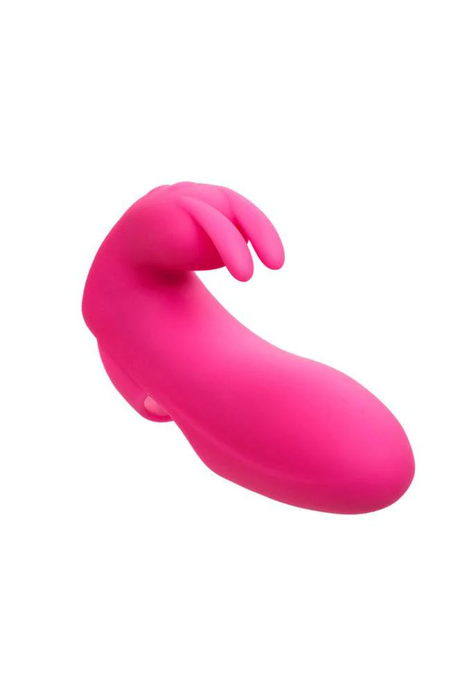 Cal Exotics - Mini Marvels - Silicone Marvelous Pleaser Finger Vibrator - Pink - Image 8