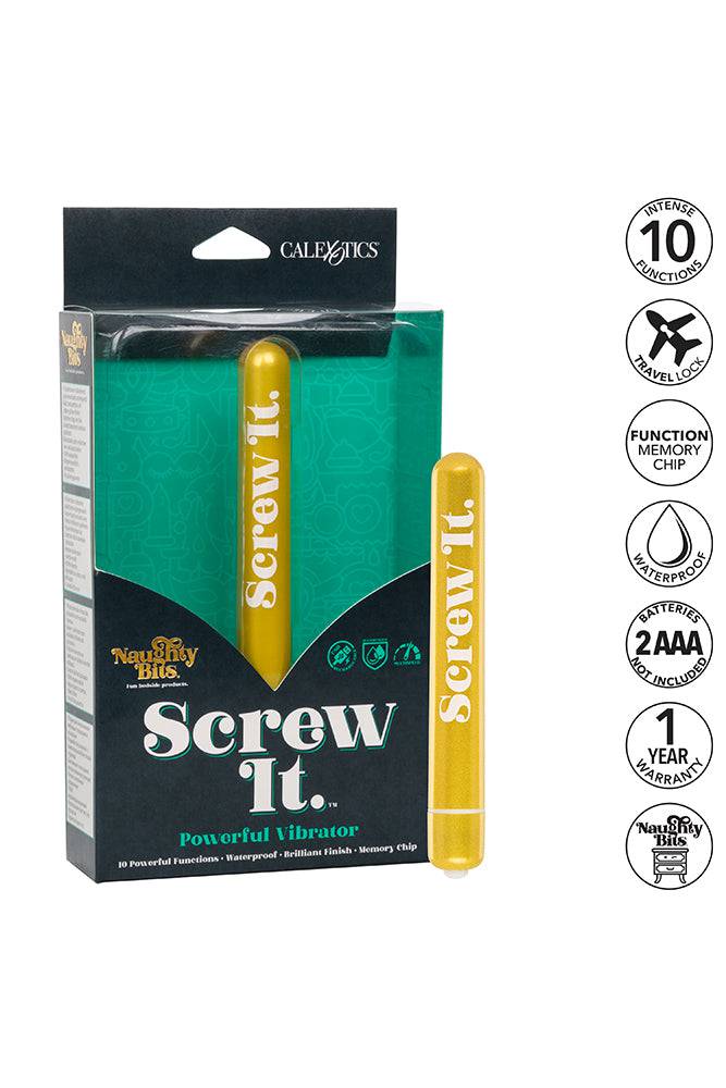 Cal Exotics - Naughty Bits - Screw It Bullet Vibrator - Image 7