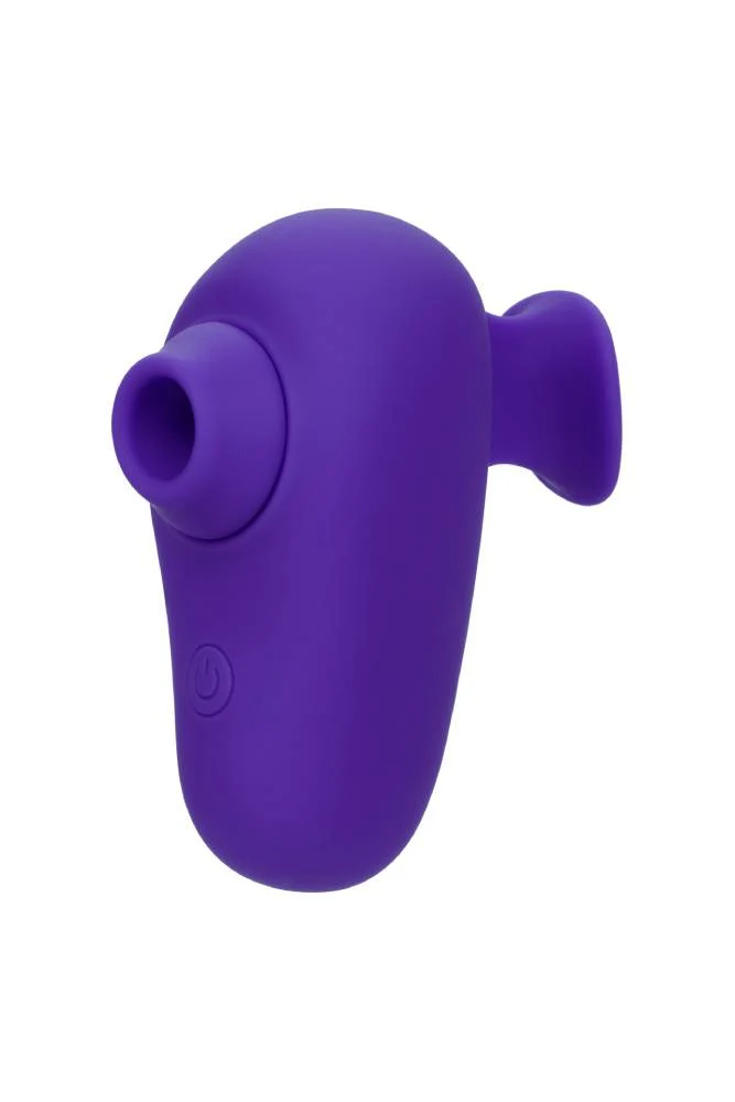 Cal Exotics - Neon Vibes - Kissing Clitoral Suction Vibrator - Purple