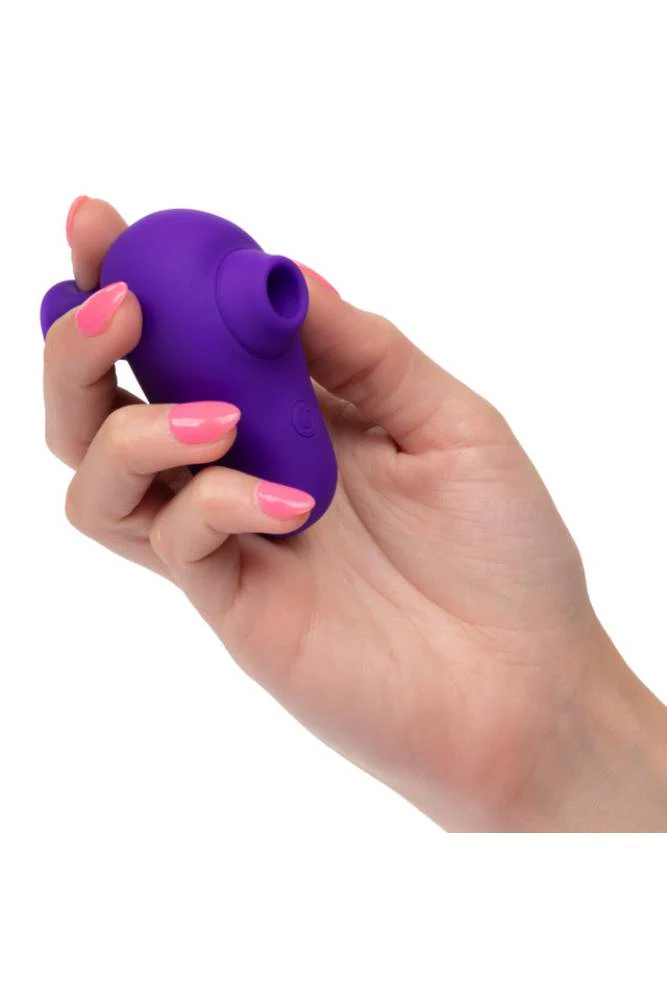 Cal Exotics - Neon Vibes - Kissing Clitoral Suction Vibrator - Purple - Image 2