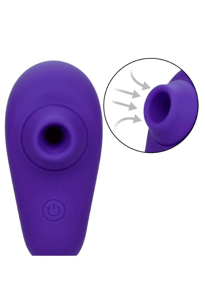 Cal Exotics - Neon Vibes - Kissing Clitoral Suction Vibrator - Purple - Image 5