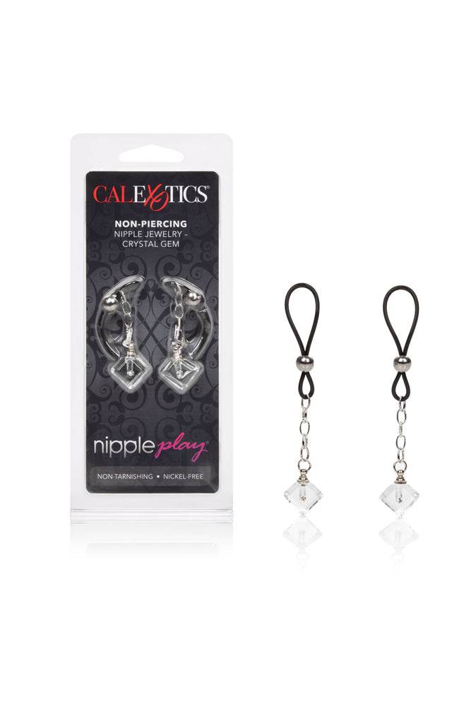 Cal Exotics - Nipple Play - Non-Piercing Nipple Jewelry - Crystal Gem - Image 2