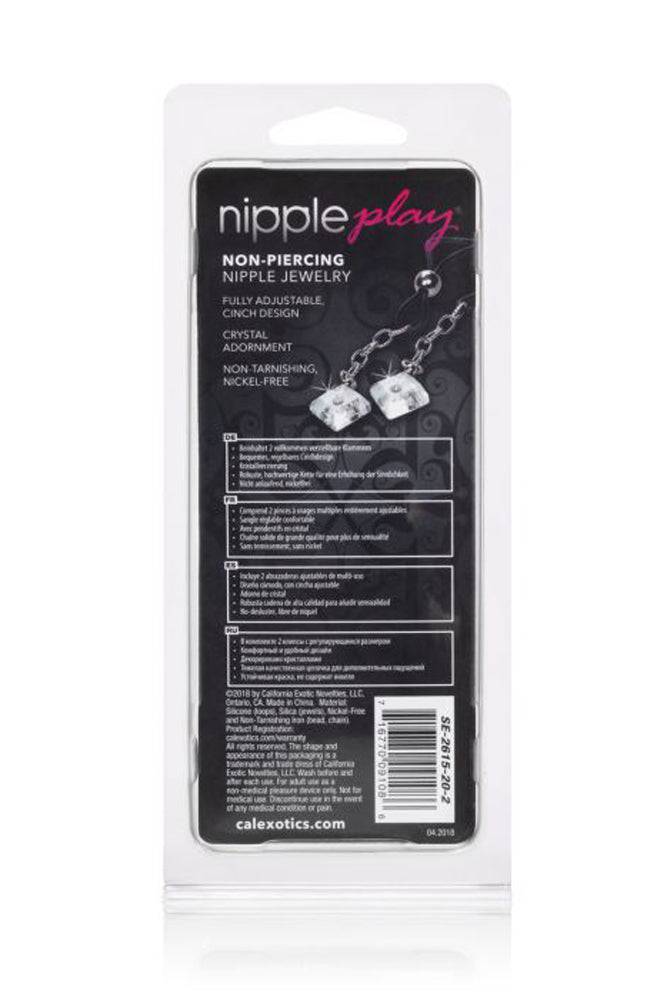 Cal Exotics - Nipple Play - Non-Piercing Nipple Jewelry - Crystal Gem - Image 5