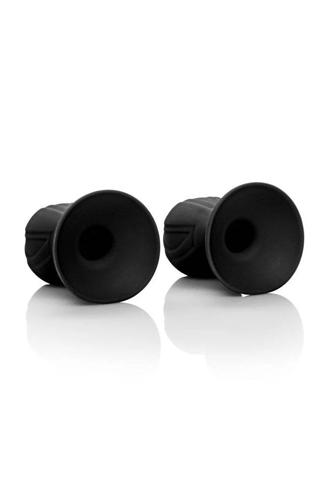 Cal Exotics - Nipple Play - Silicone Pro Nipple Suckers - Black - Image 2