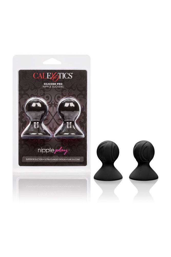 Cal Exotics - Nipple Play - Silicone Pro Nipple Suckers - Black - Image 4