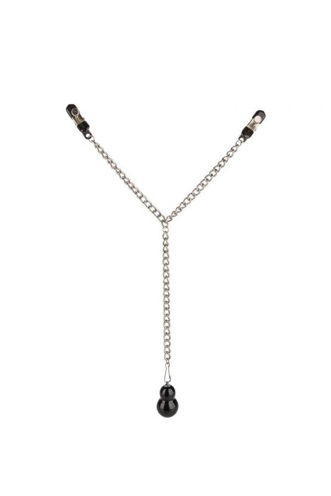 Cal Exotics - Nipple Play - Weighted Dual Tier Nipple Clamps - Image 4