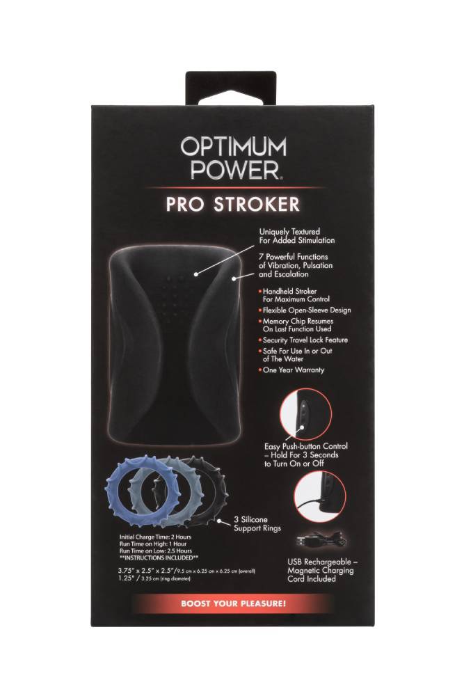 Cal Exotics - Optimum Power - Pro Stroker - Black - Image 10