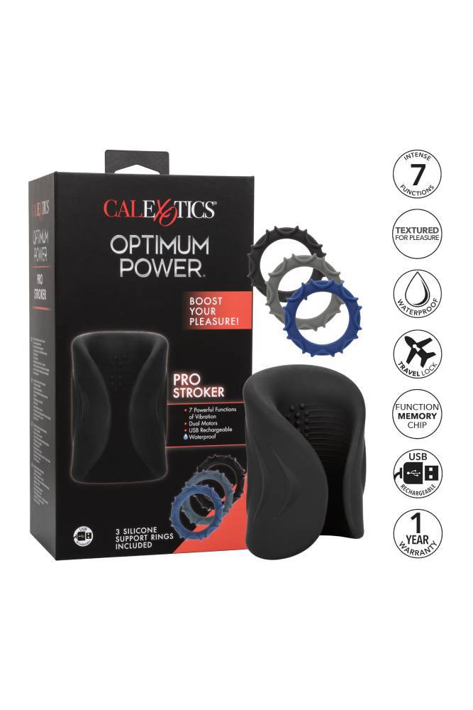 Cal Exotics - Optimum Power - Pro Stroker - Black - Image 9