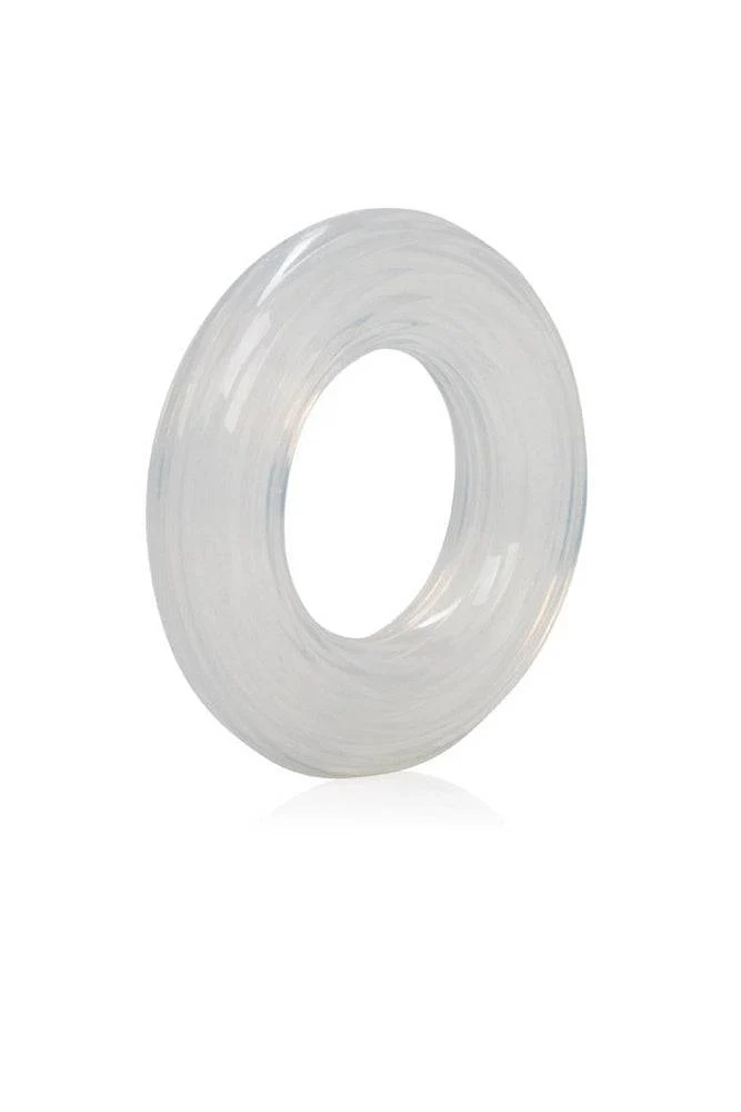 Cal Exotics - Premium Silicone X-Large Cock Ring - Clear - Image 3