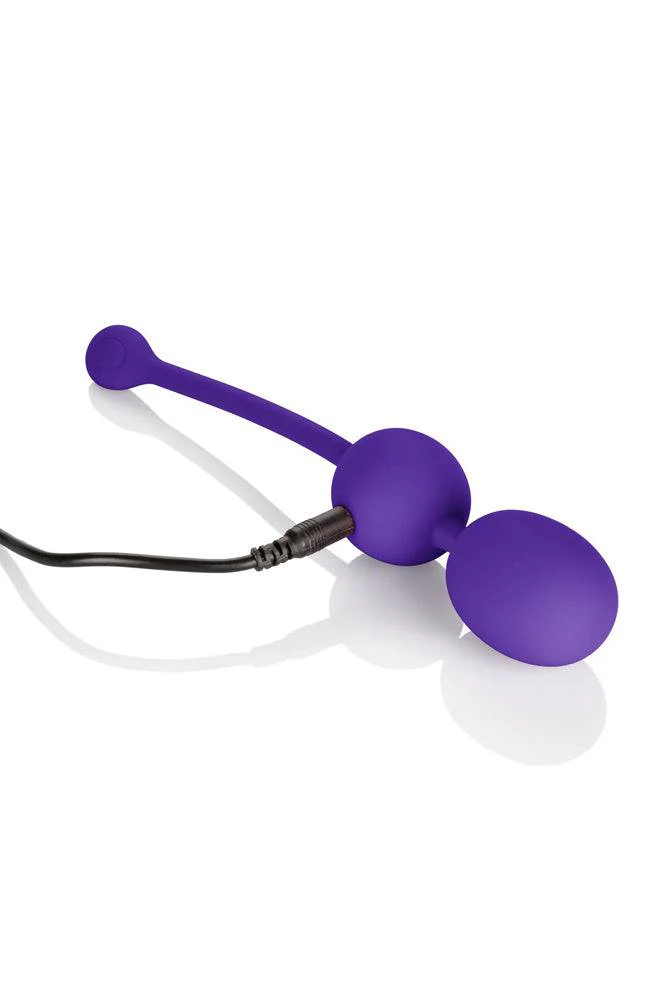 Cal Exotics - Rechargeable Dual Kegel Balls - Purple - Image 5