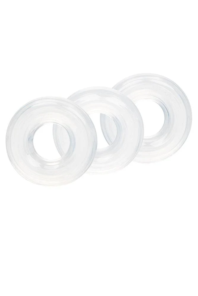 Cal Exotics - Set of 3 Silicone Stacker Rings