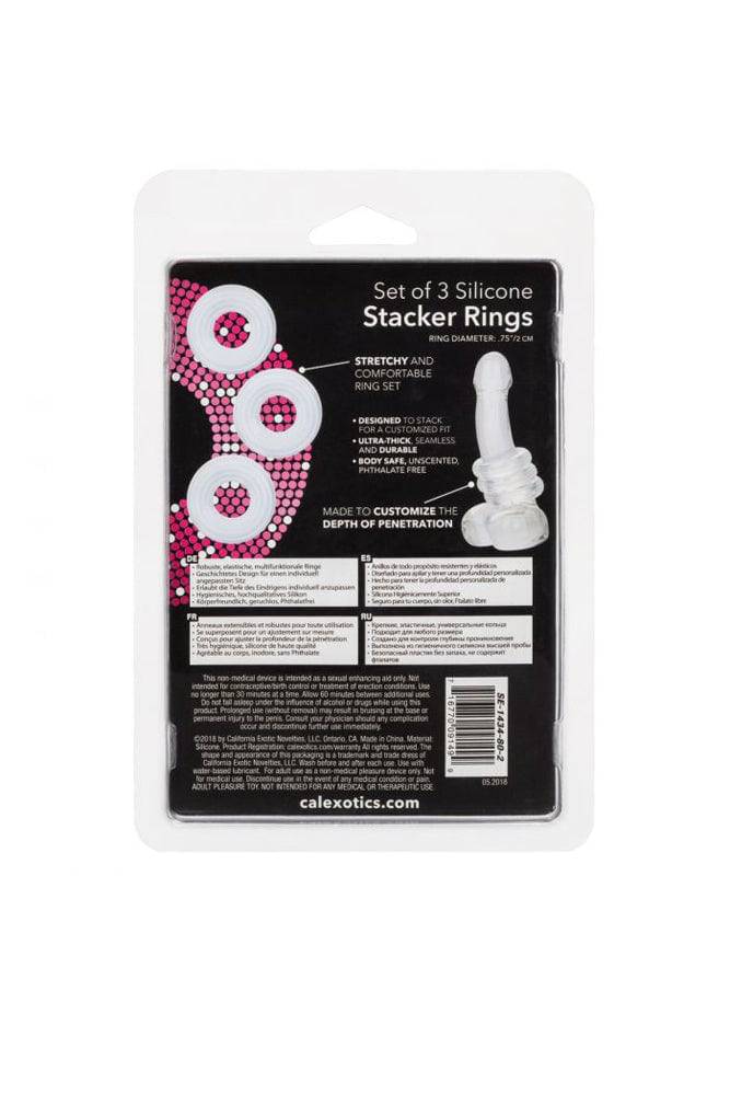 Cal Exotics - Set of 3 Silicone Stacker Rings - Image 6