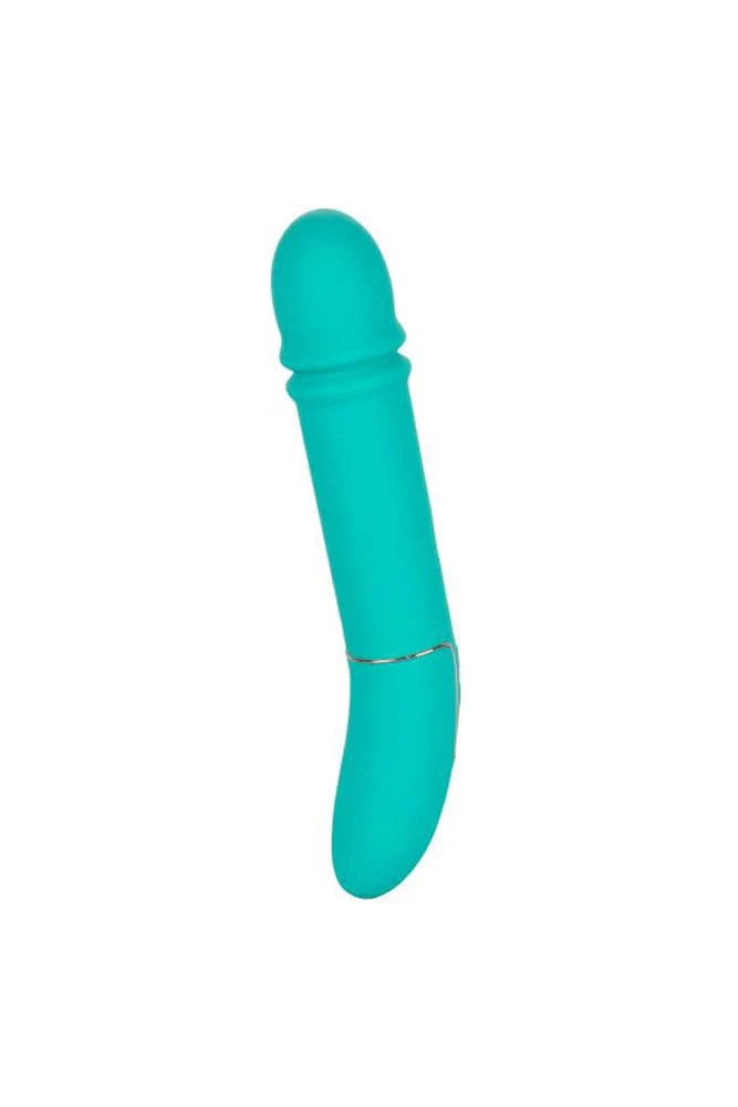 Cal Exotics - Shameless - Flirt Thrusting Vibrator - Teal - Image 5