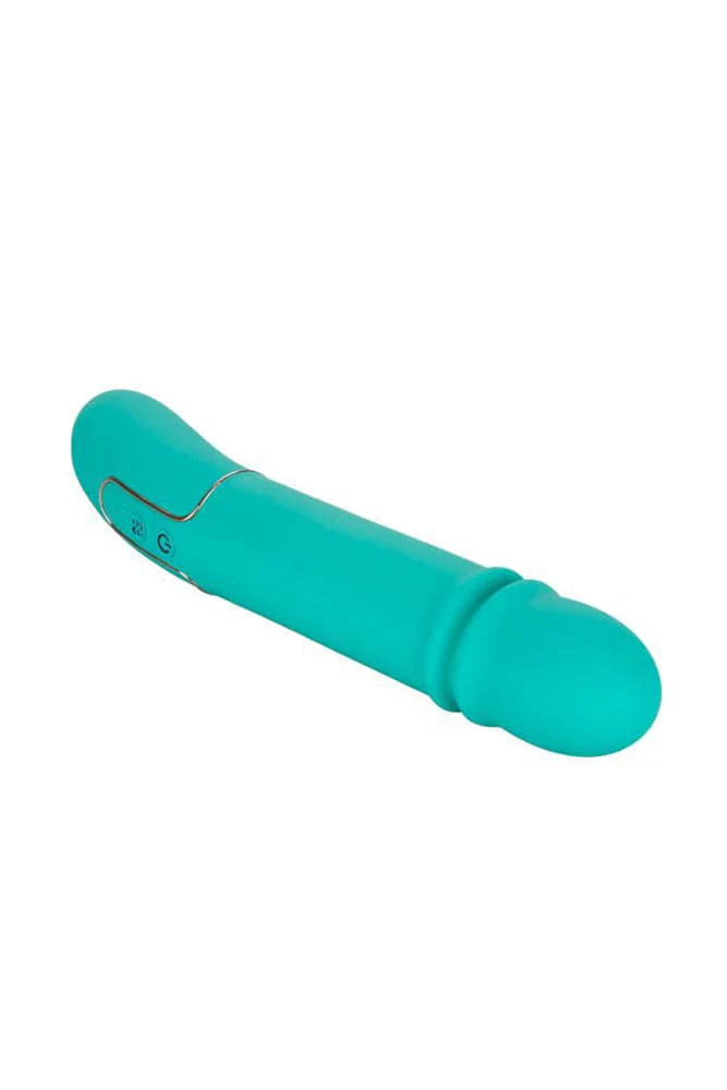 Cal Exotics - Shameless - Flirt Thrusting Vibrator - Teal - Image 6