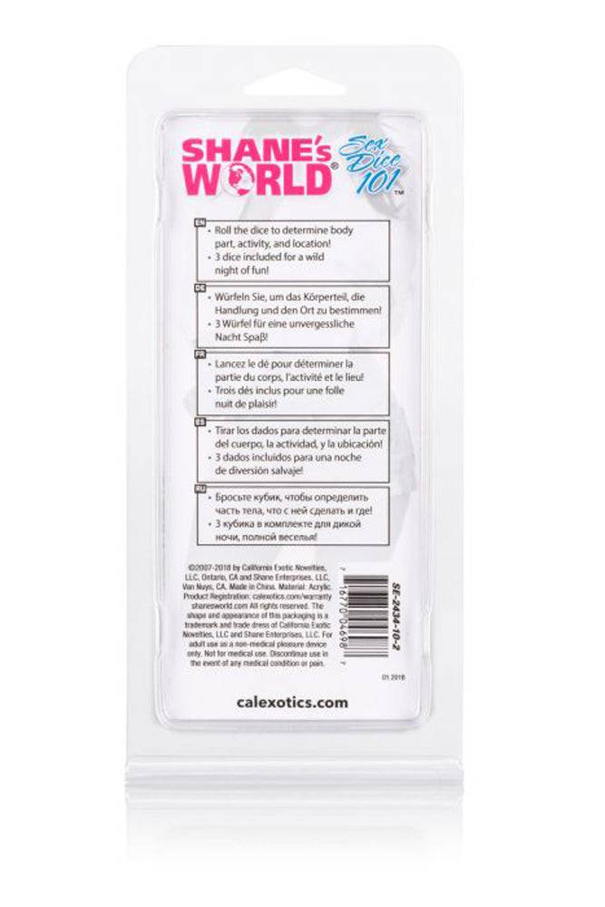 Cal Exotics - Shane's World - Sex Dice 101 Game - Image 8