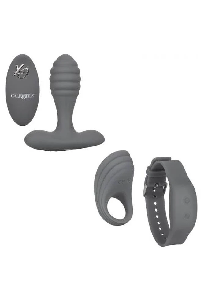Cal Exotics - Silicone Remote Adventure Vibrating Set