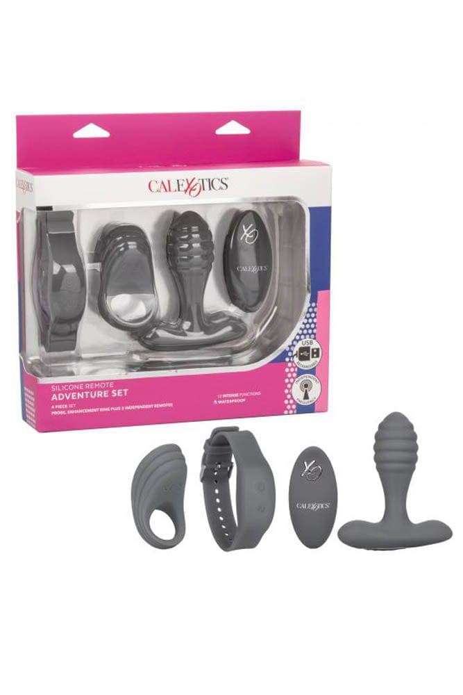 Cal Exotics - Silicone Remote Adventure Vibrating Set - Image 2