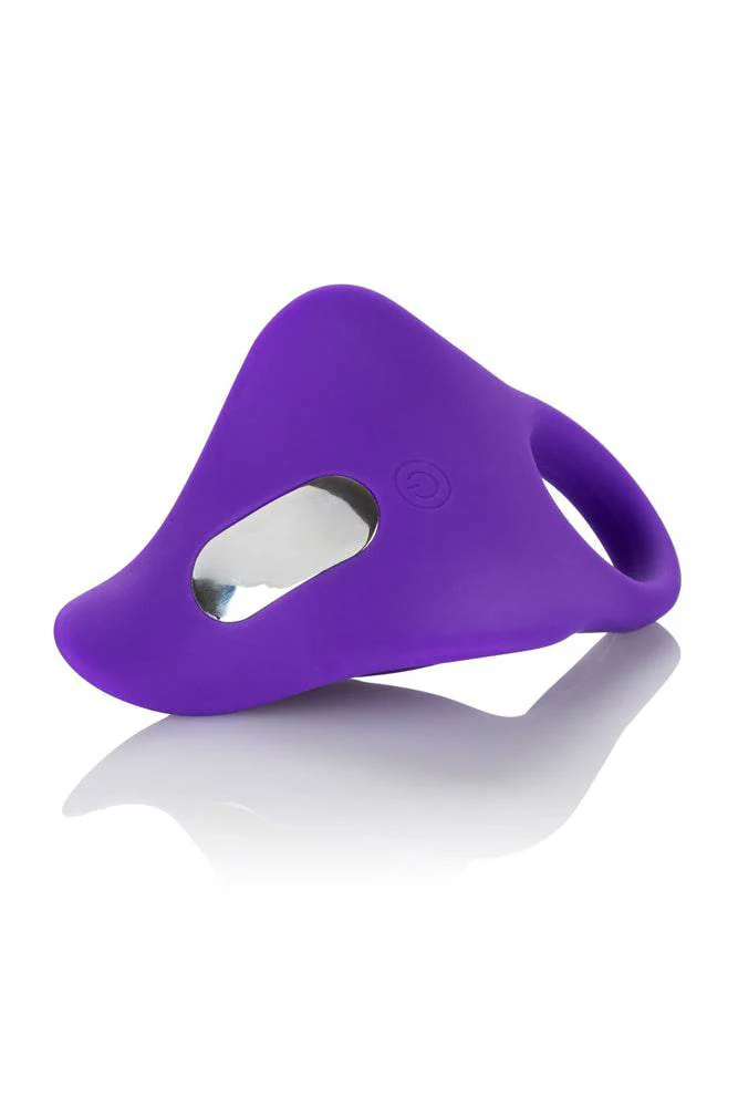 Cal Exotics - Silicone Remote Orgasm Cock Ring - Purple - Image 5