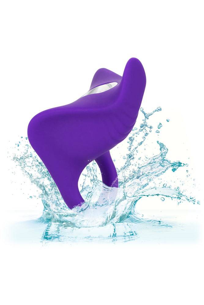 Cal Exotics - Silicone Remote Orgasm Cock Ring - Purple - Image 8