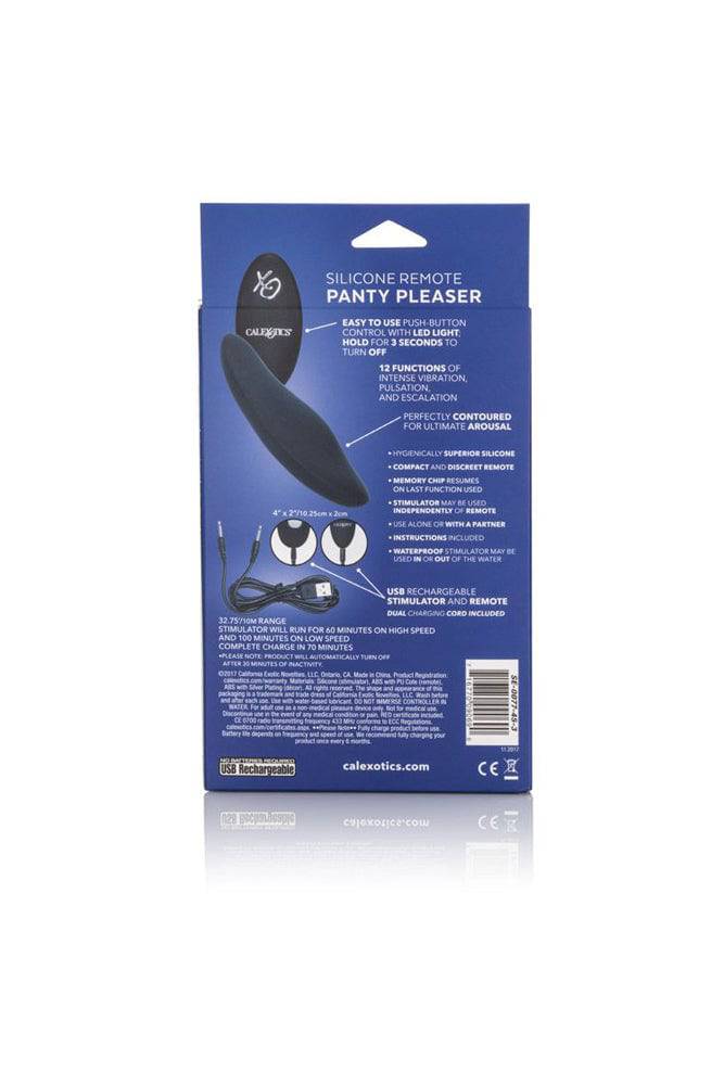 Cal Exotics - Silicone Remote Panty Pleaser Vibe - Black - Image 10