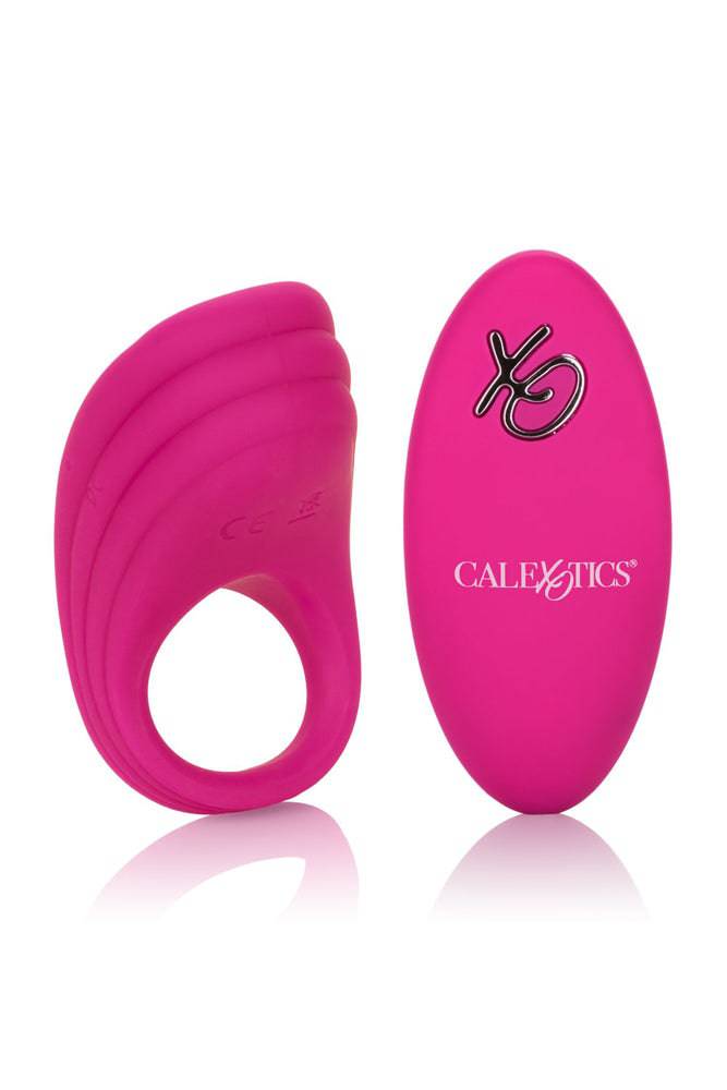 Cal Exotics - Silicone Remote Pleasure Cock Ring - Pink