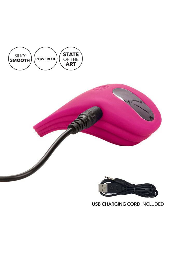Cal Exotics - Silicone Remote Pleasure Cock Ring - Pink - Image 4