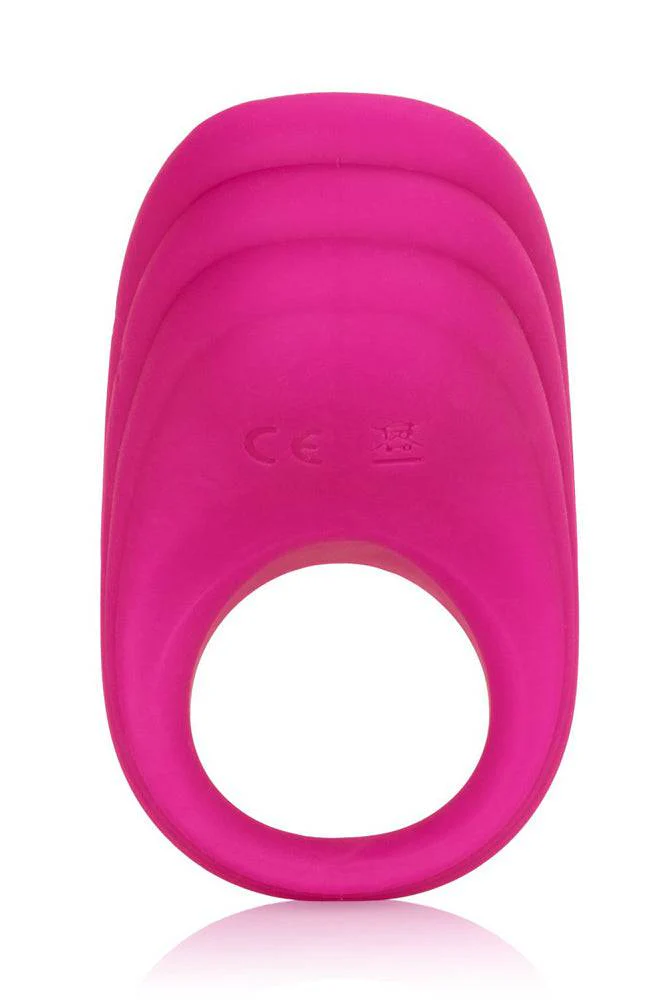Cal Exotics - Silicone Remote Pleasure Cock Ring - Pink - Image 7