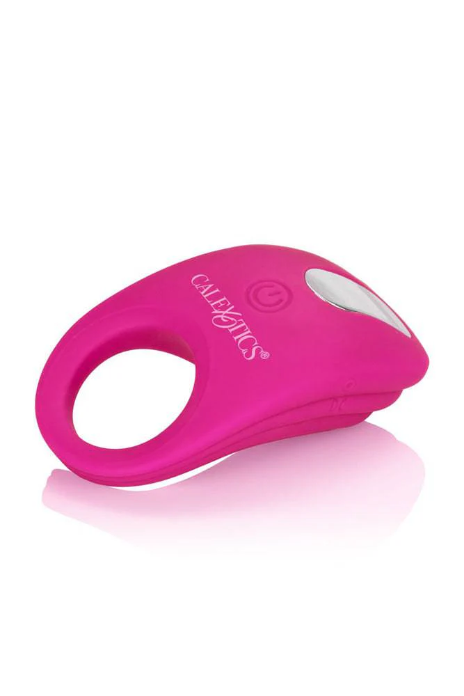 Cal Exotics - Silicone Remote Pleasure Cock Ring - Pink - Image 9