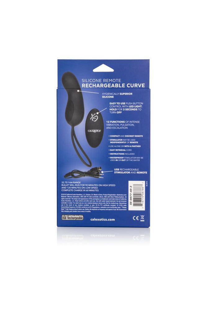 Cal Exotics - Silicone Remote Rechargeable Curve Vibrator - Image 6