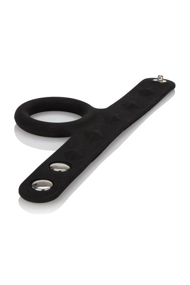 Cal Exotics - Silicone Tri-Snap Scrotum Support Ring - Medium - Image 3
