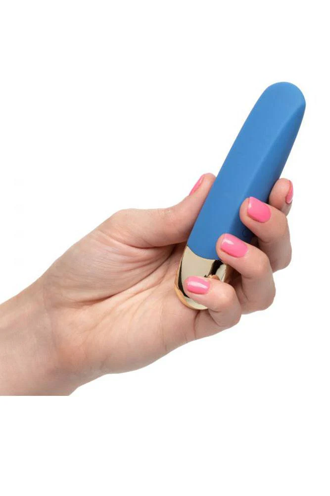 Cal Exotics - Slay - TeaseMe - Silicone Vibrating Bullet - Blue - Image 6