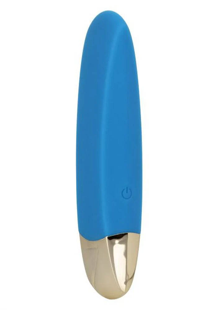 Cal Exotics - Slay - TeaseMe - Silicone Vibrating Bullet - Blue - Image 7