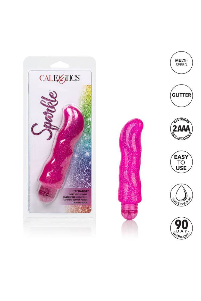 Cal Exotics - Sparkle - 'G' Dazzle G-spot Vibrator - Pink - Image 2