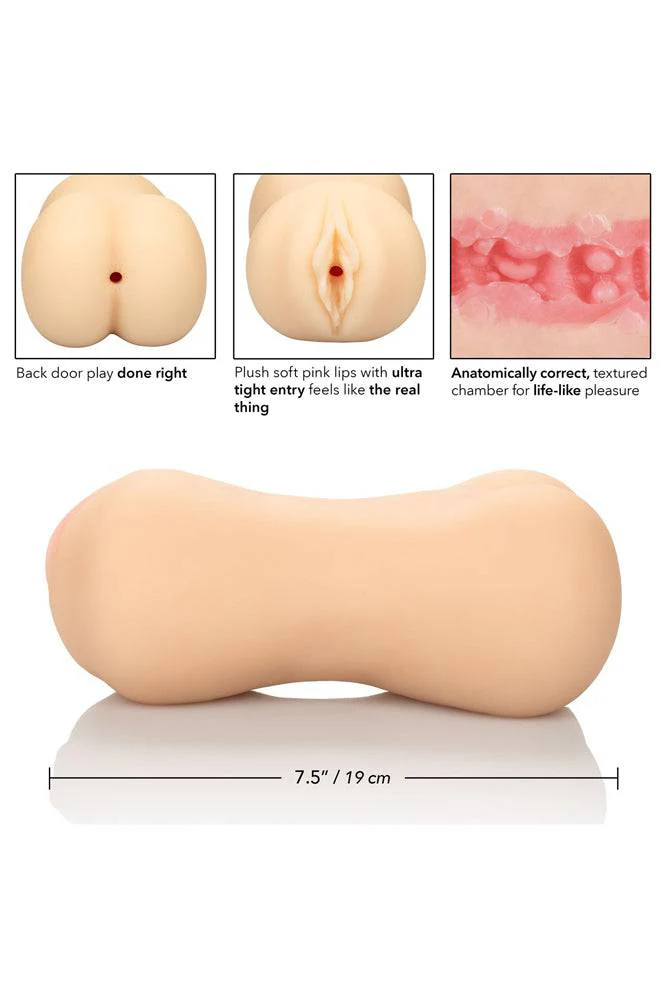 Cal Exotics - Stroke It - Pussy & Ass Dual Ended Stroker - Image 6