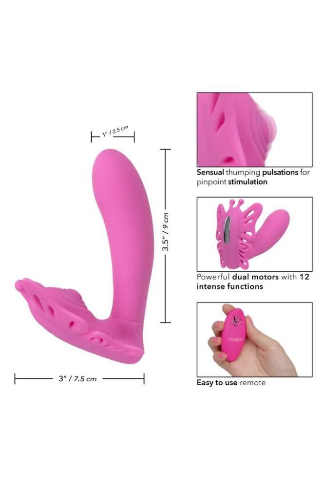 Cal Exotics - Venus G Butterfly Pulsing Wearable Remote Controlled Vibrator - Image 7