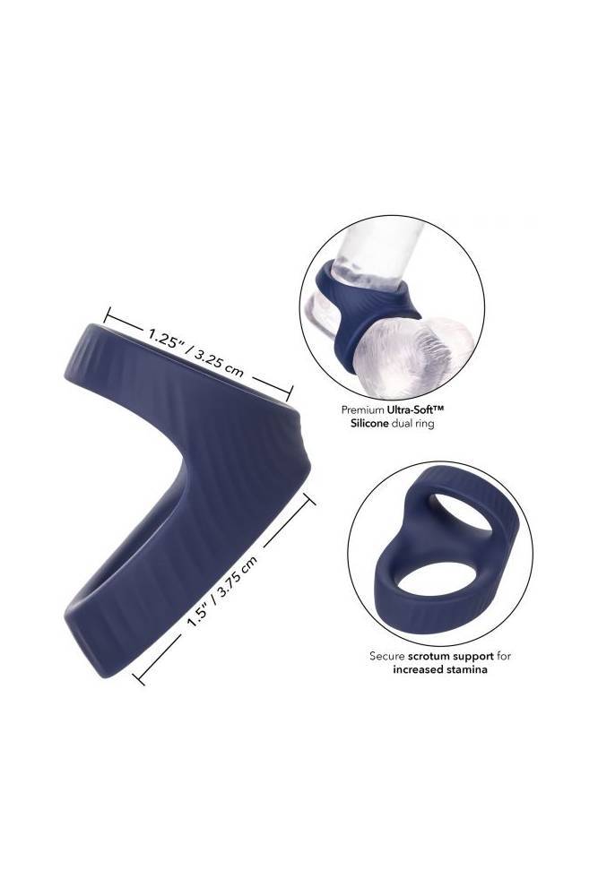 Cal Exotics - Viceroy - Max Dual Silicone Cock Ring - Image 7
