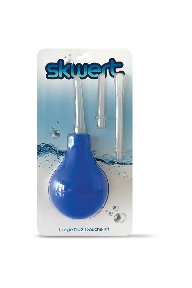 Channel 1 Releasing - Skwert Large 11oz - 4 Piece Douche Kit - Blue