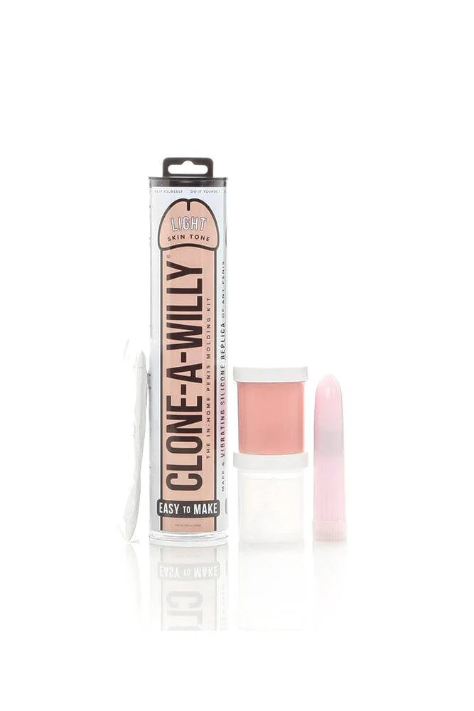 Clone-A-Willy - Vibrating Penis Casting Kit - Beige - Image 3