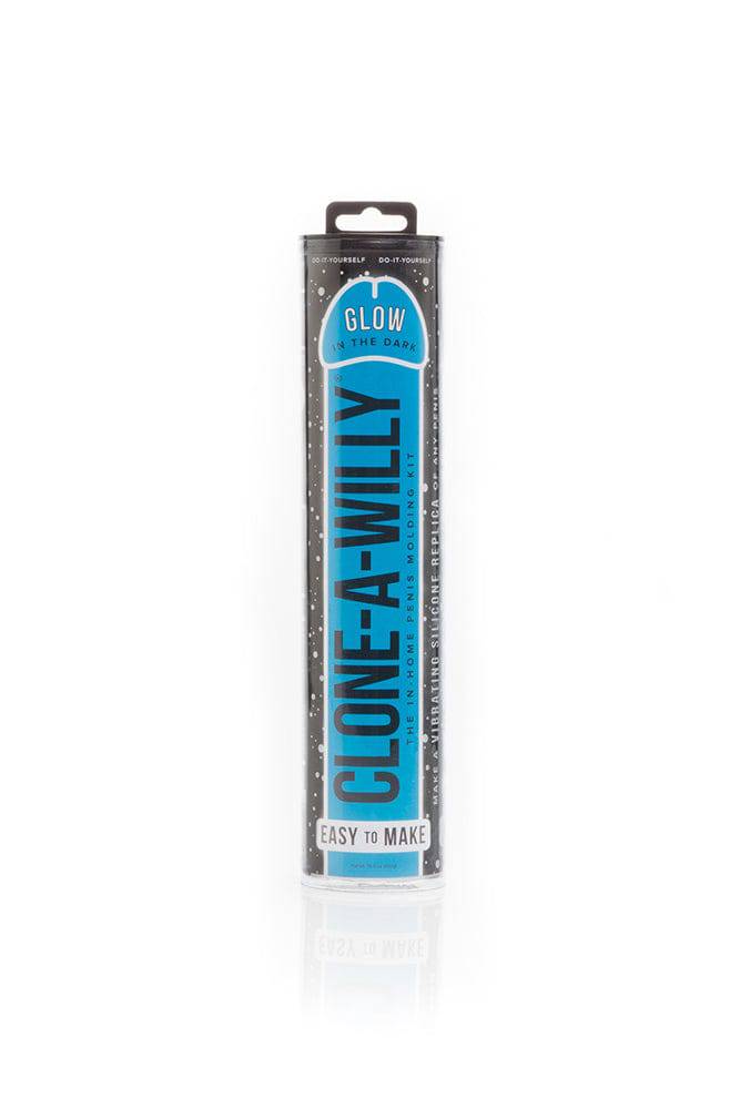 Clone-A-Willy - Vibrating Penis Casting Kit - Glow In The Dark - Blue - Image 2