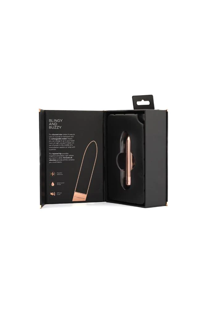 Coquette Pleasure Collection - 23604 - The Glow Bullet - Rose Gold - Image 7