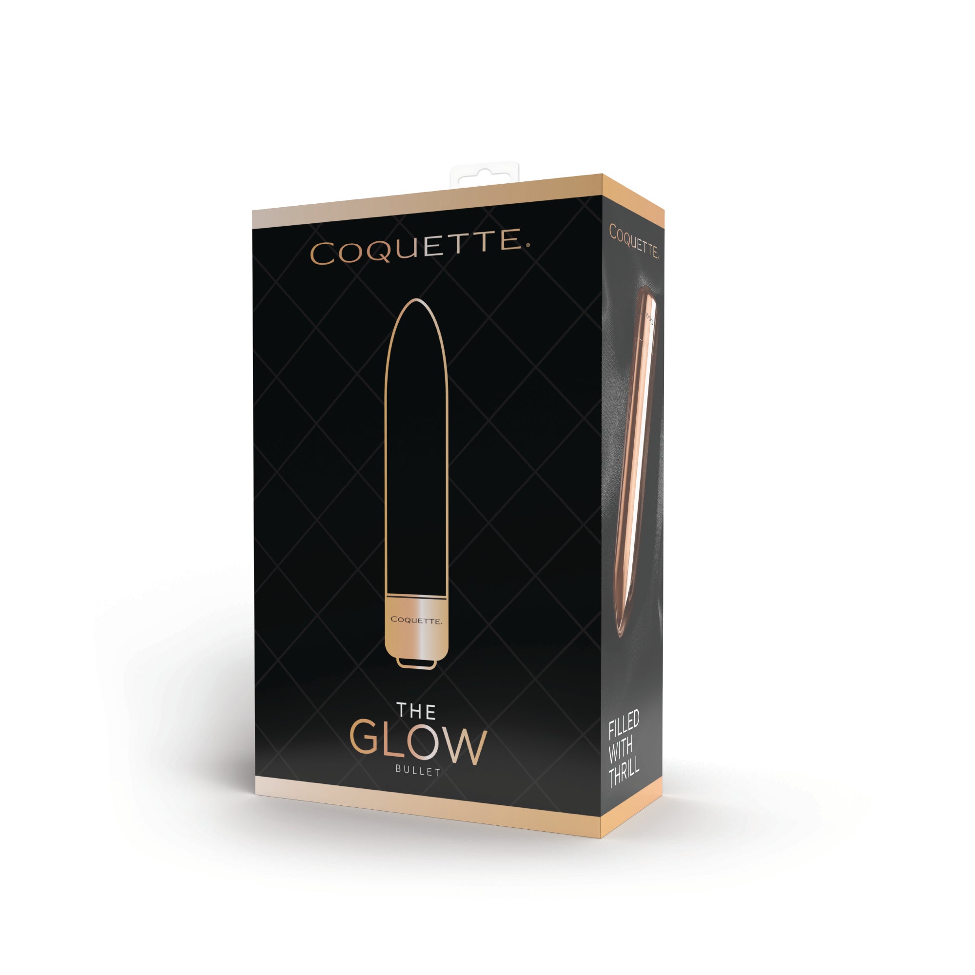 Coquette Pleasure Collection - 23604 - The Glow Bullet - Rose Gold - Image 8