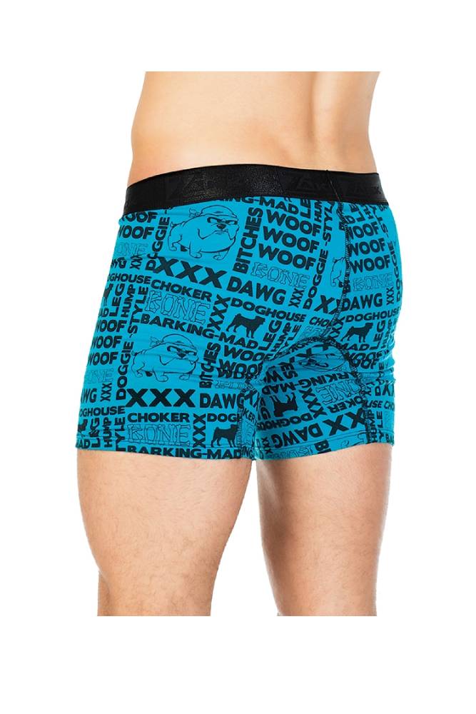 Coquette - Z5208 - Mad Dog Boxers - Blue