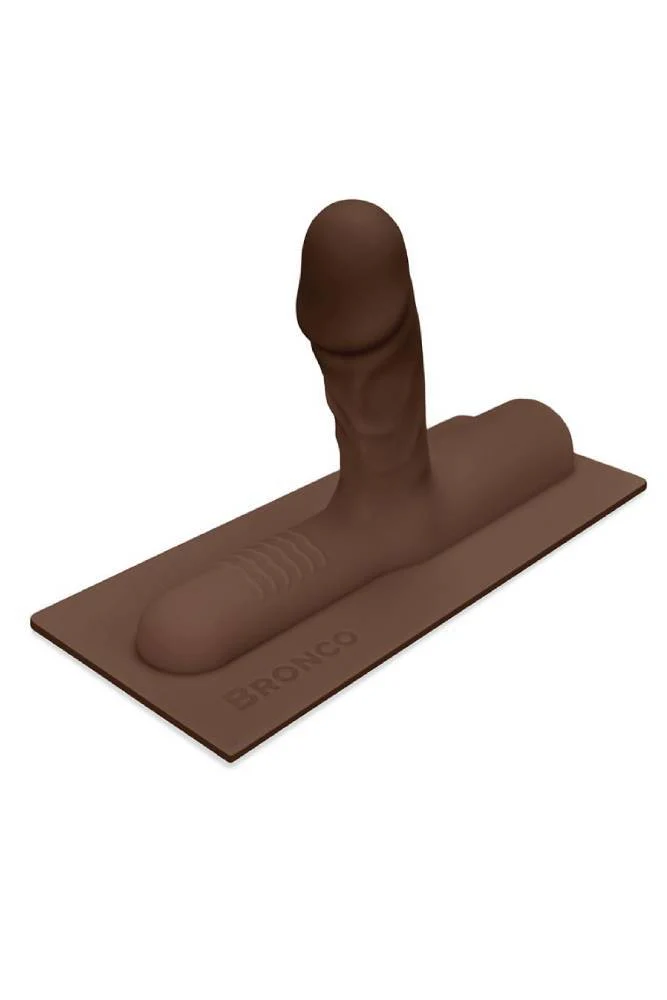 Cowgirl - Bronco - Realistic Silicone Attachment - Chocolate