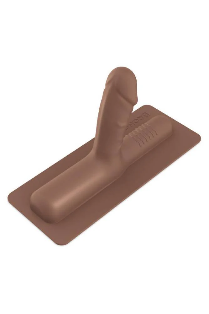 Cowgirl - Bronco - Realistic Silicone Attachment - Chocolate - Image 2